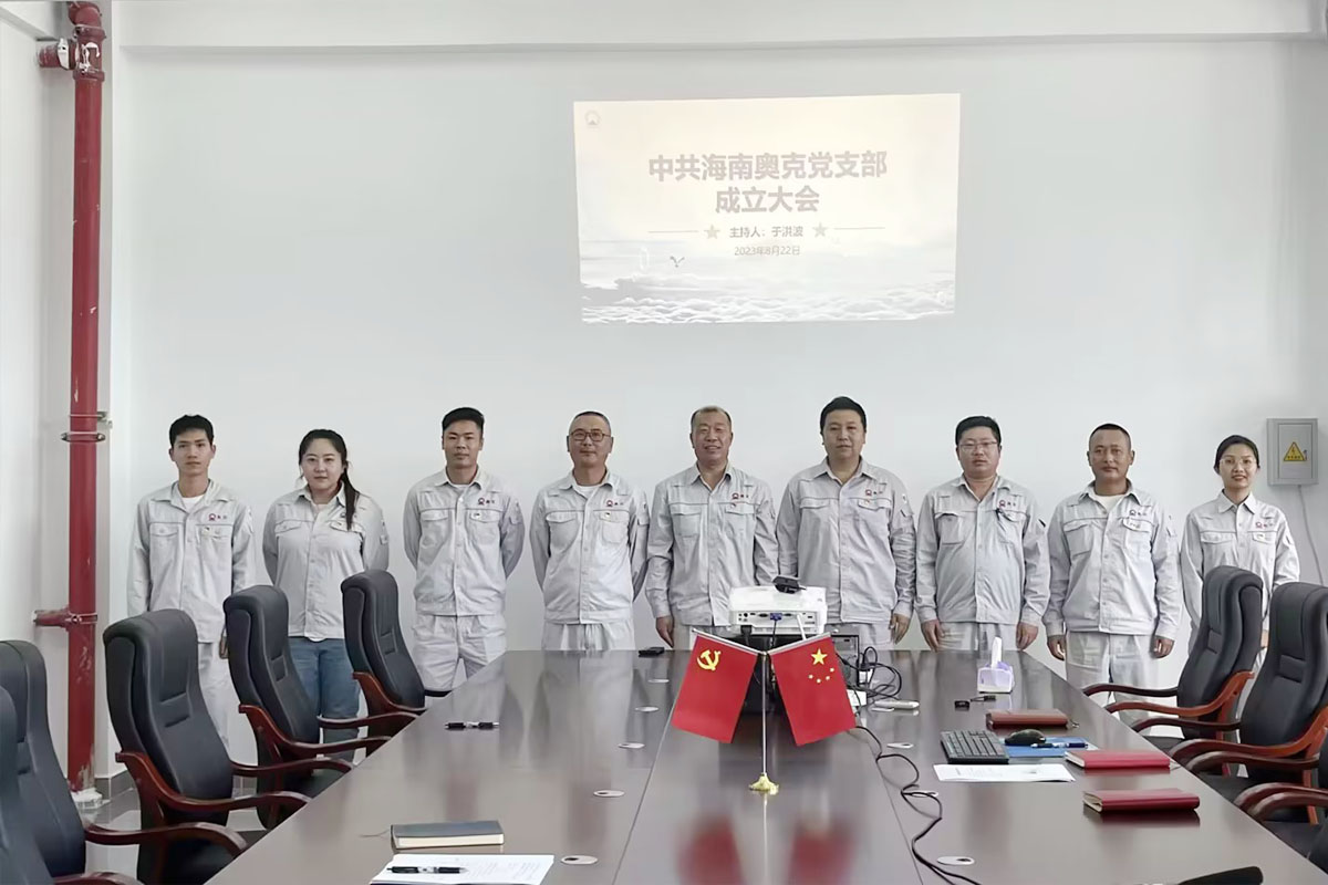 20231009090153991 党建引领发展 铸造倔强碉堡 海南W66利来官网正式成立党支部